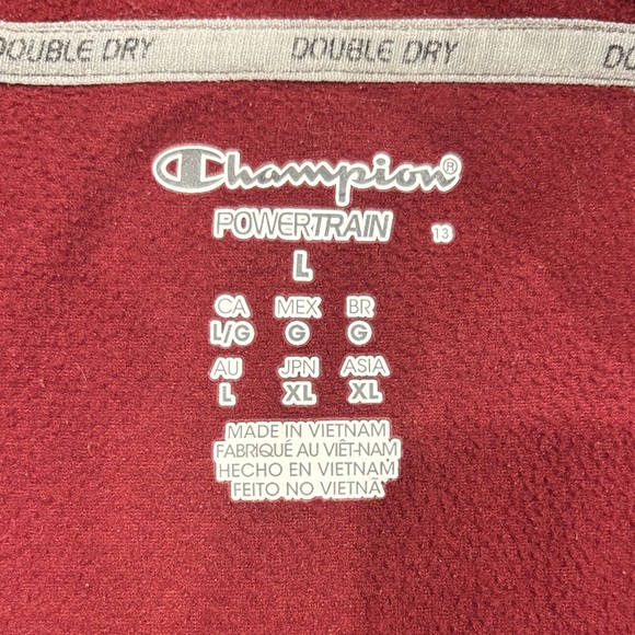 Champion Harvard University Maroon Quarter-Zip Pullover Size Large, - Picture 2 of 4